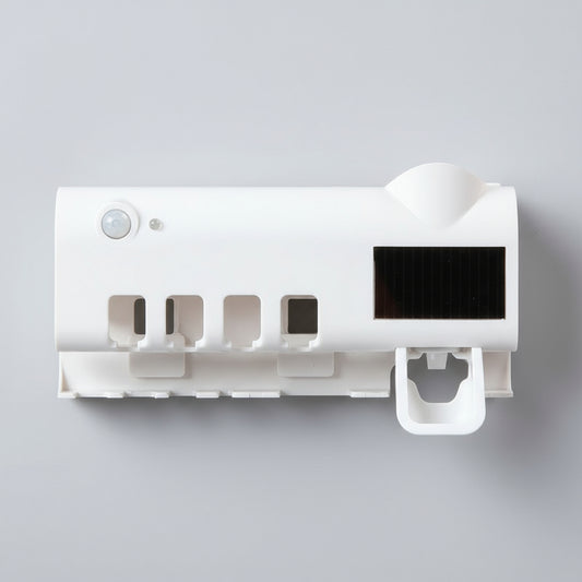 UV Toothbrush Sterilizer – Intelligent Wall-Mount, Deep UV-C/A, Rechargeable, for Manual & Electric Brushes - Nestro Shop